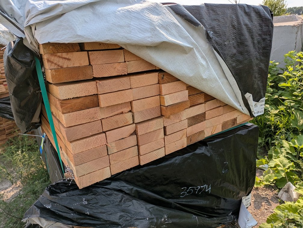 Douglas Fir 1 5/8"x5" Outs, Rough Full Sawn Vertical Grain KD, 117 Pieces, 3' to 5' Lengths, 403 Linear Feet, 160 Sq. Ft.