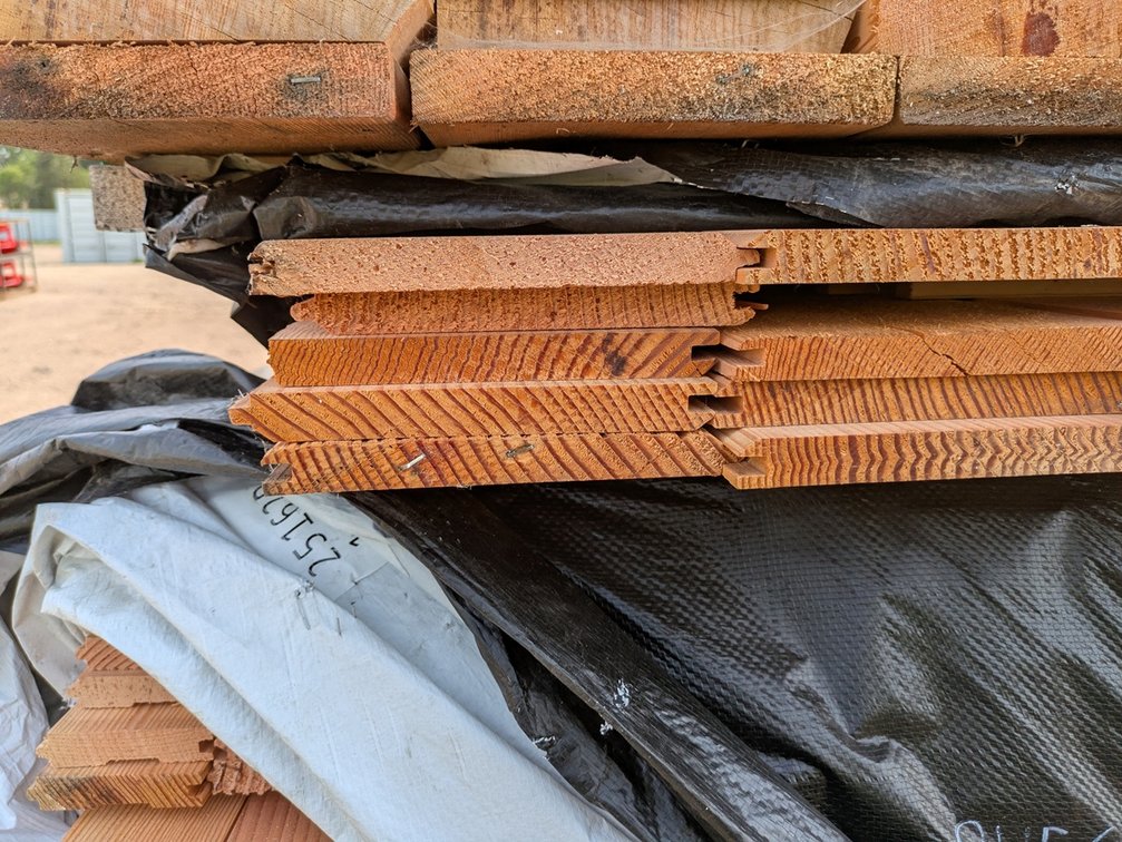Douglas Fir 1"x8" T & G KD, 26 Pieces, 4' Lengths, 104 Linear Feet
