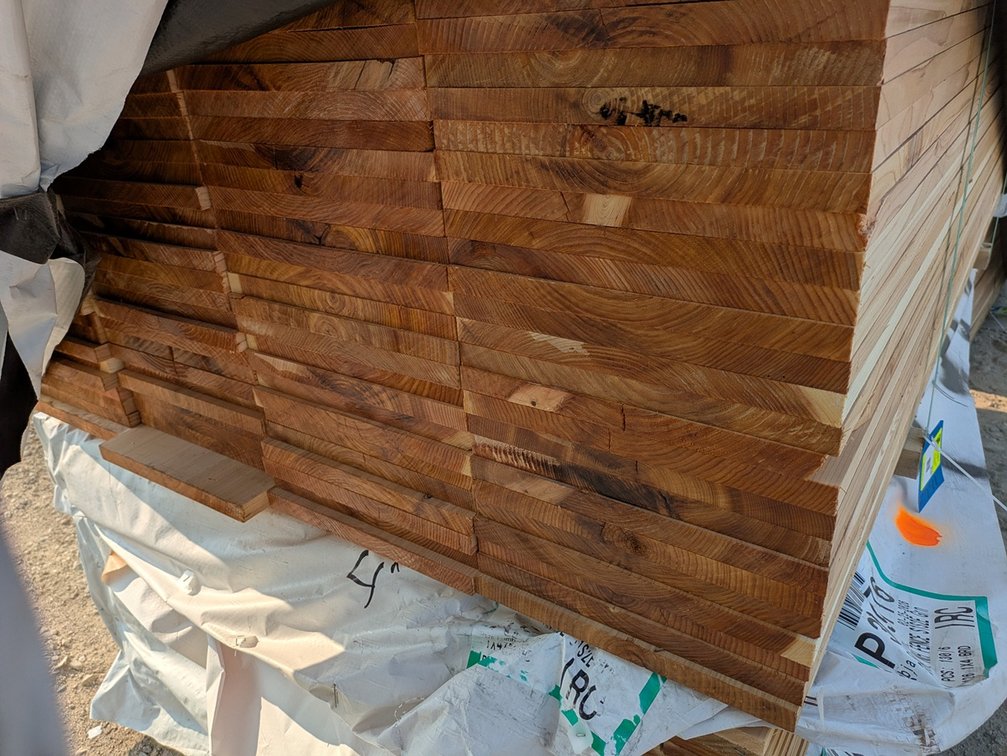 Cedar 1"x12"x6' Fence, 112 Pieces, 672 Linear Feet