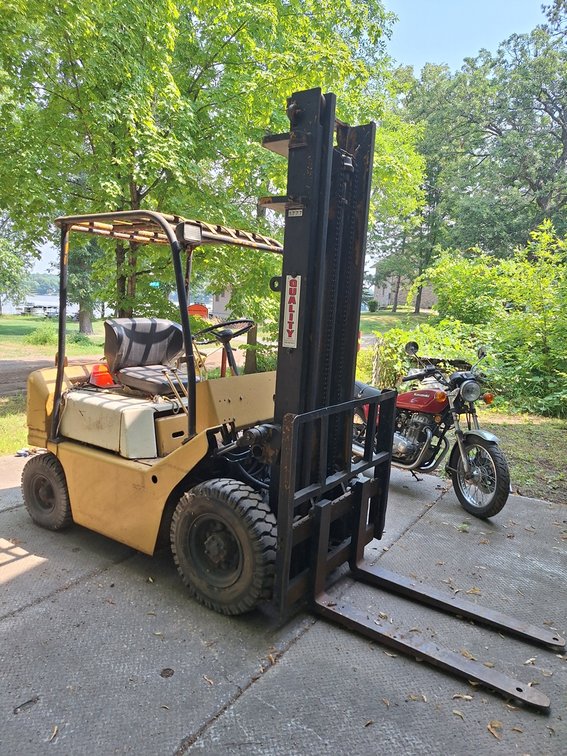 TCM Gas Forklift, Model FG20N6, 4,000 Lb. Capacity