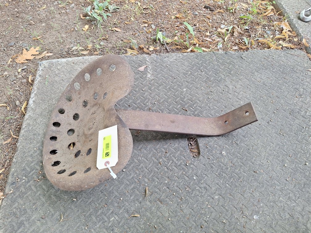 Metal Tractor Seat