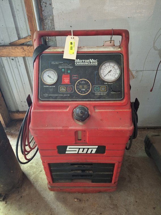 Sun Motorvac Carbon Clean Specialty Automotive Tool