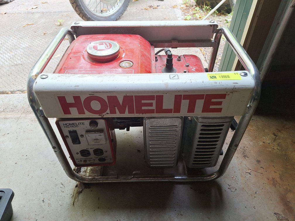 Homelite HG1400 Gas Generator, 1400W