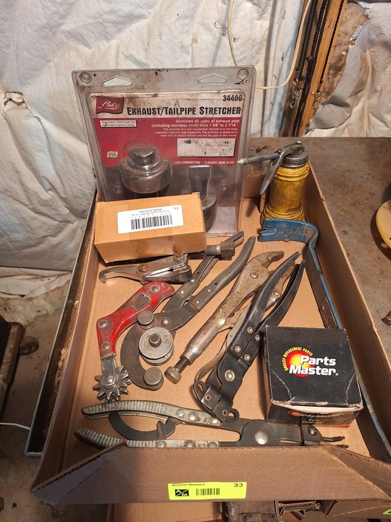 Assorted Tools, Vise Grips, More