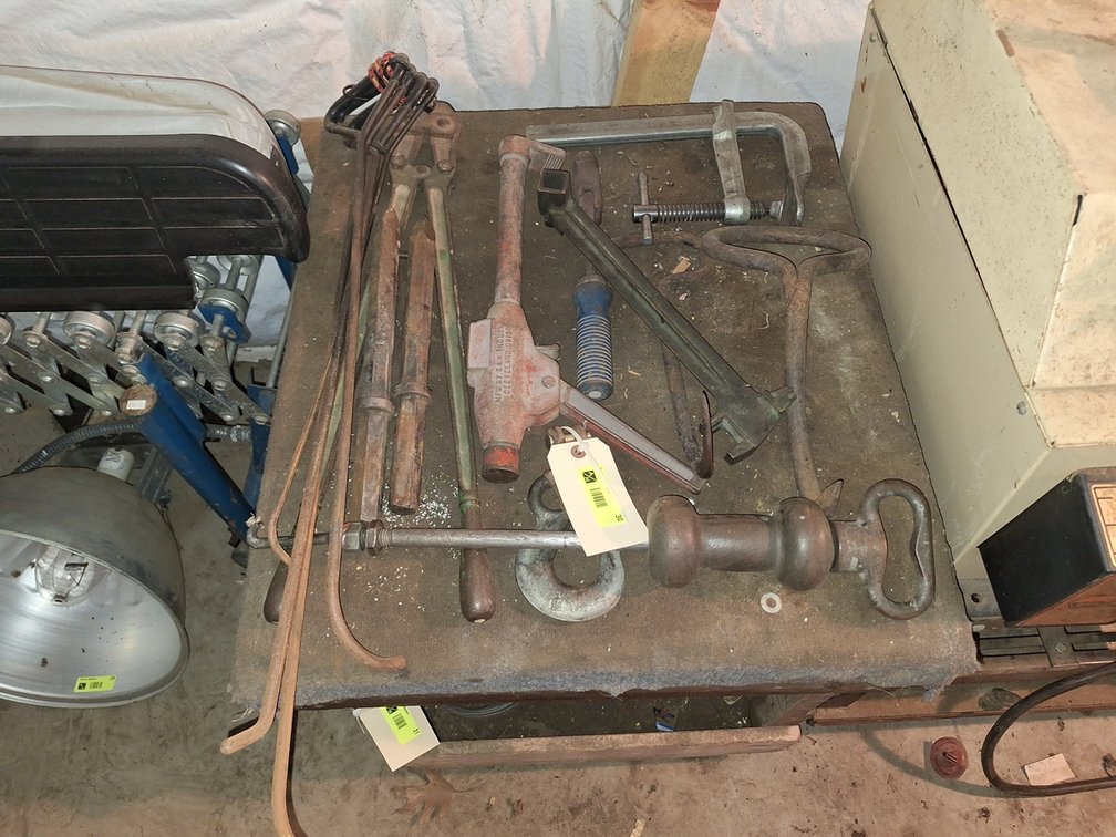 Assorted Clamps, Bending Tools