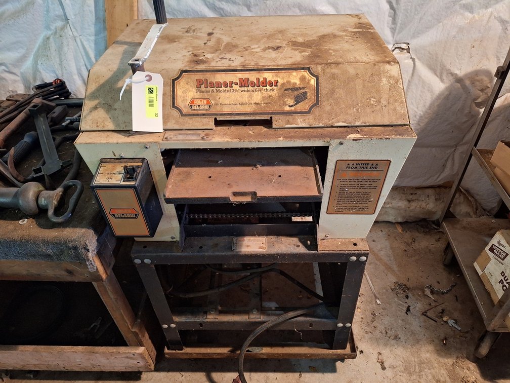 Foley Belsaw Planer/Molder on Cart