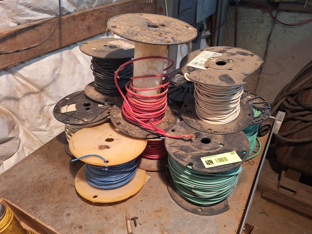 Assorted Wire Spools