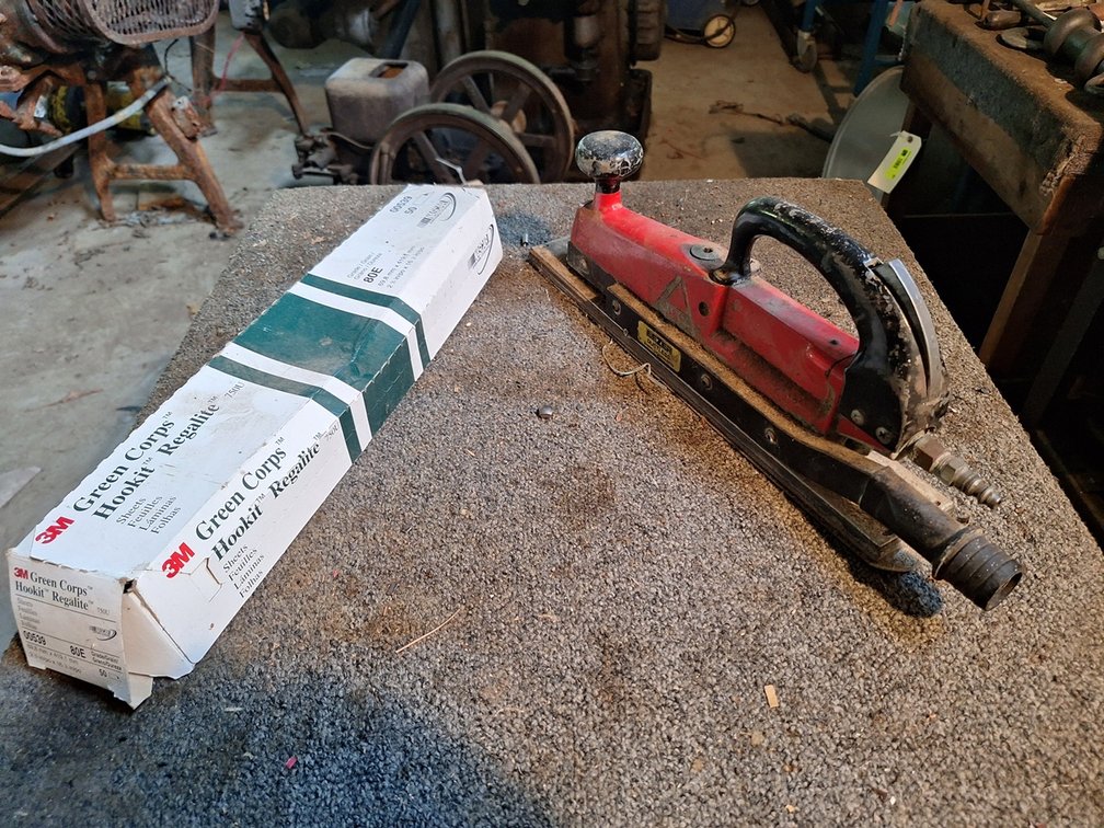 Pneumatic Sander with Related
