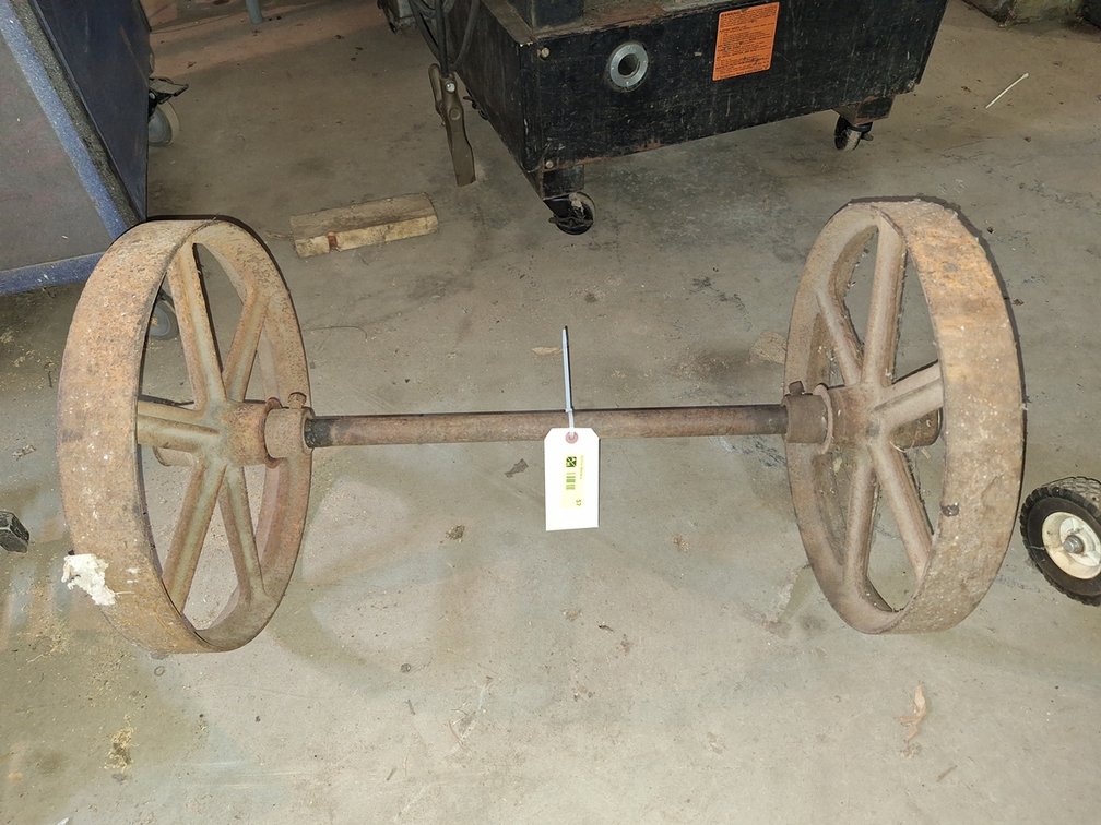 Antique Wheels/Axle