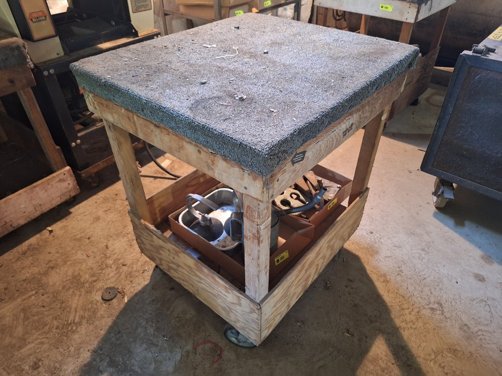 Wood Shop Cart, 24"x27"x33"