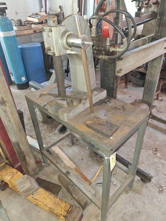 Metal Arbor Tool with Metal Stand