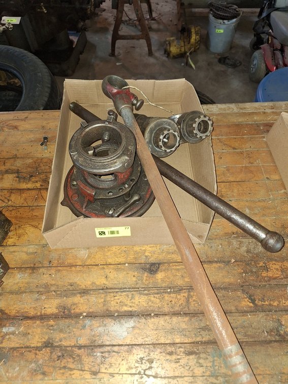 Ridgid 65-R Manual Pipe Threader