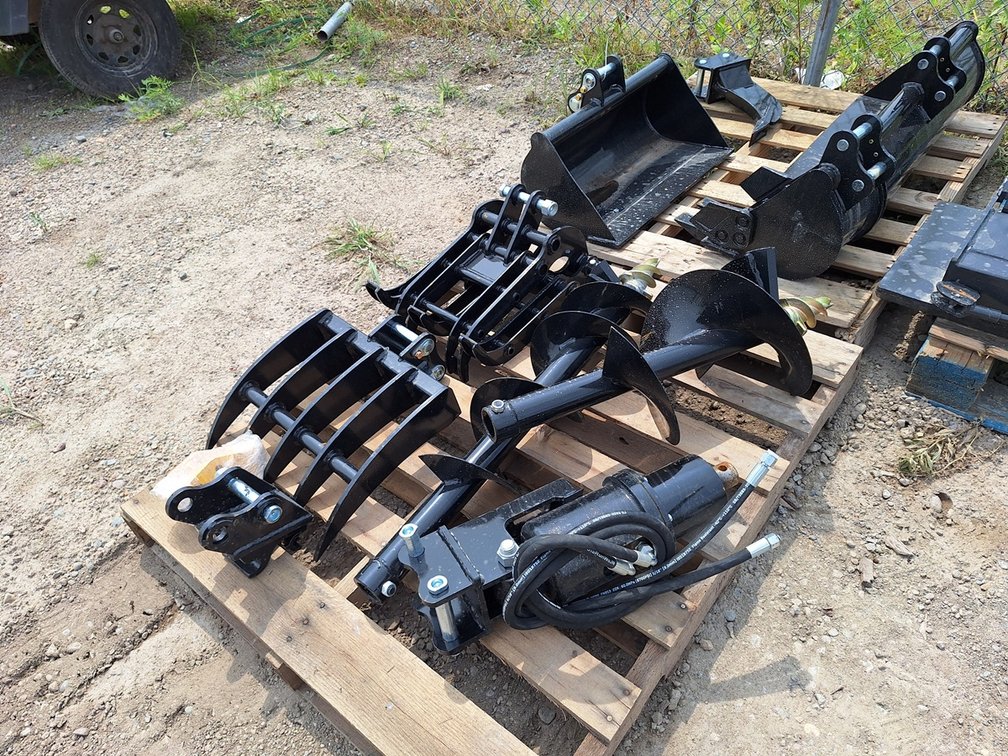 2026 Excavator Attachment Set, Unused
