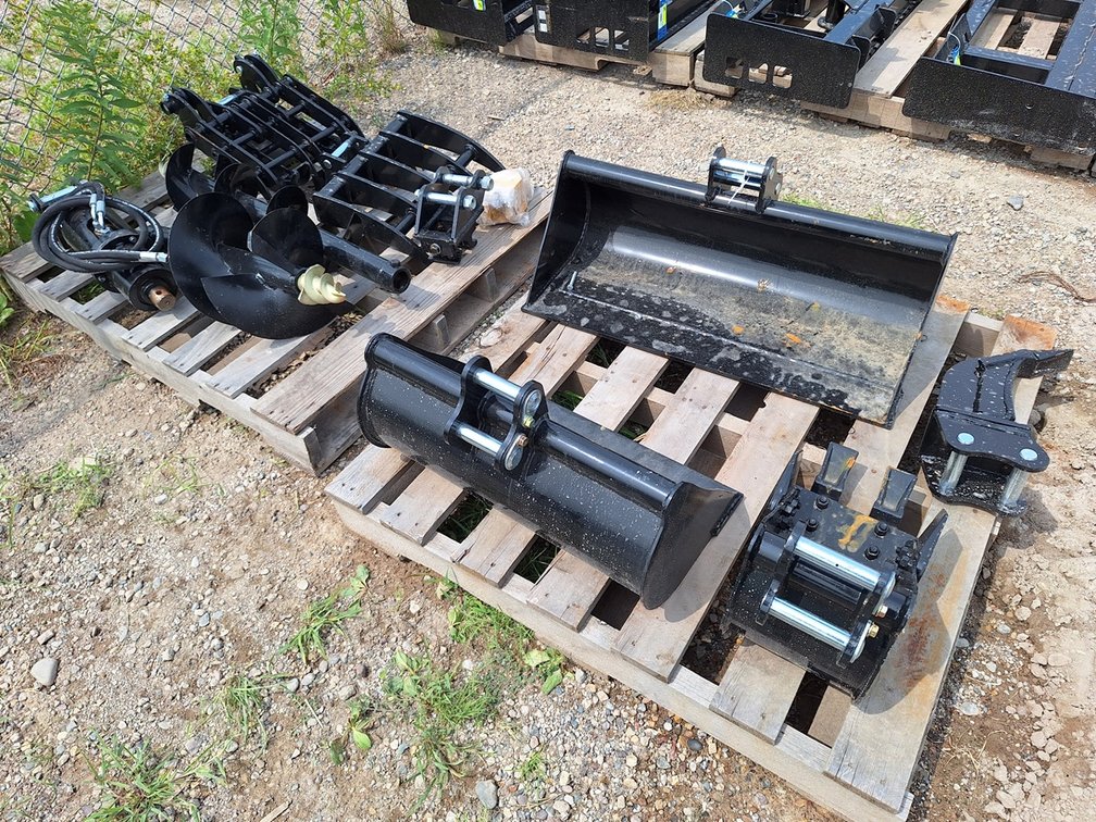 2026 Excavator Attachment Set, Unused