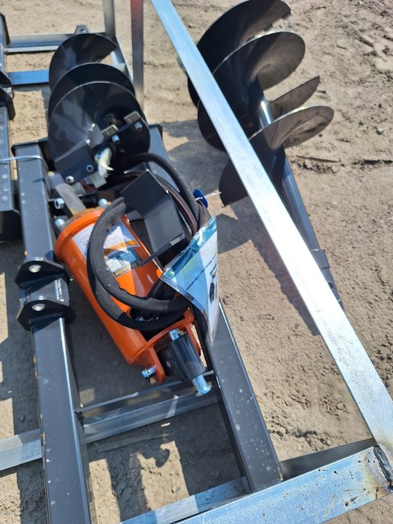 2026 Wolverine Auger Drive and Bit Attachment, Model ADB-13-1218R, Unused