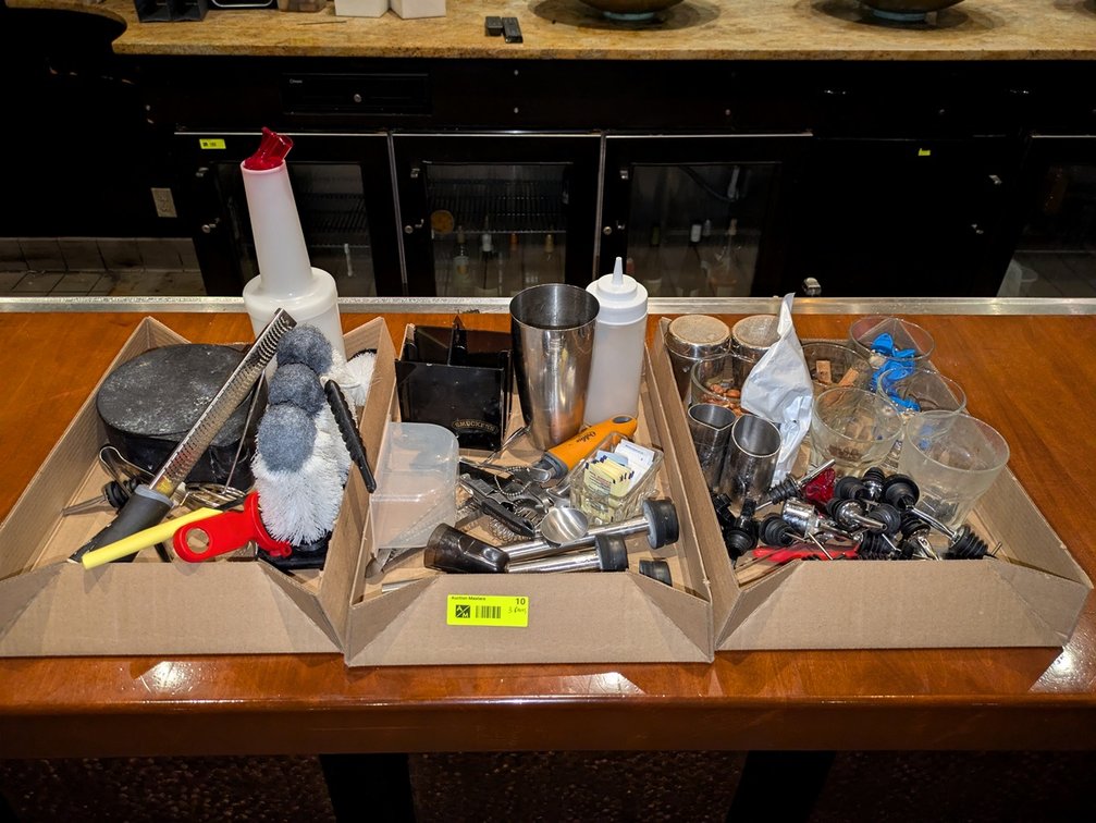 Assorted Barware