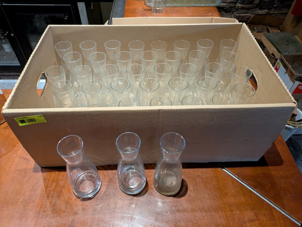Assorted Carafes, Vases
