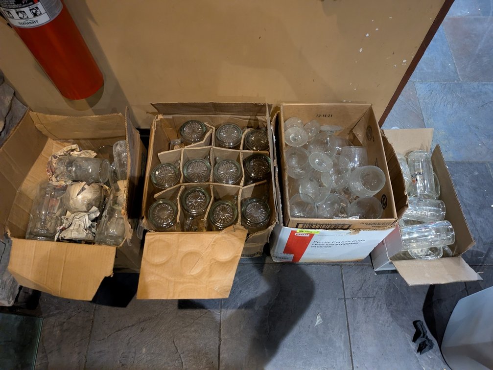Assorted Glassware
