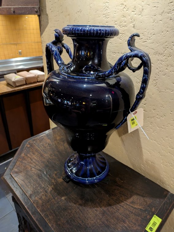 Ceramic Urn, 22"