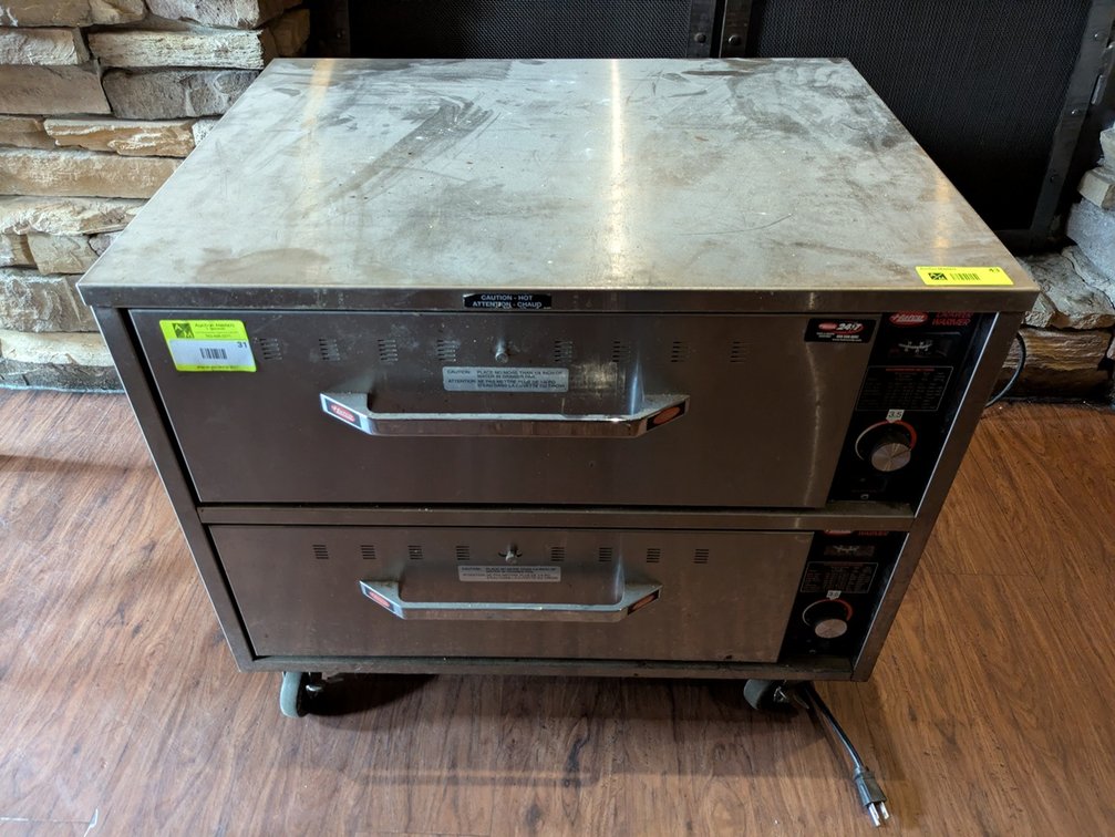 Hatco SS 2-Door Cooler on Wheels, 30"x23"x24"