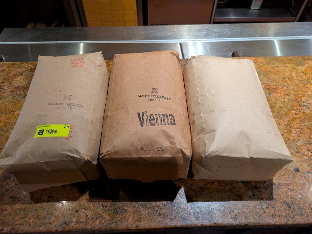 3 Bags of Morningstar Coffee