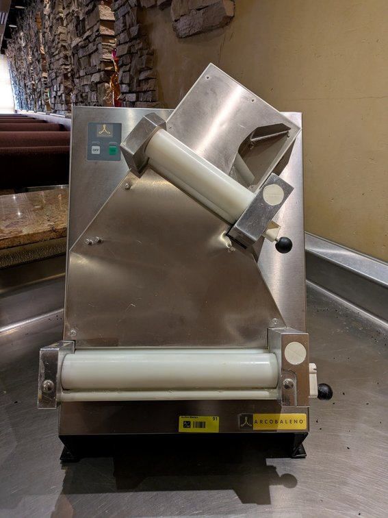 Arcobaleno SS Dough Roller, Model: 2300/L30, 110V