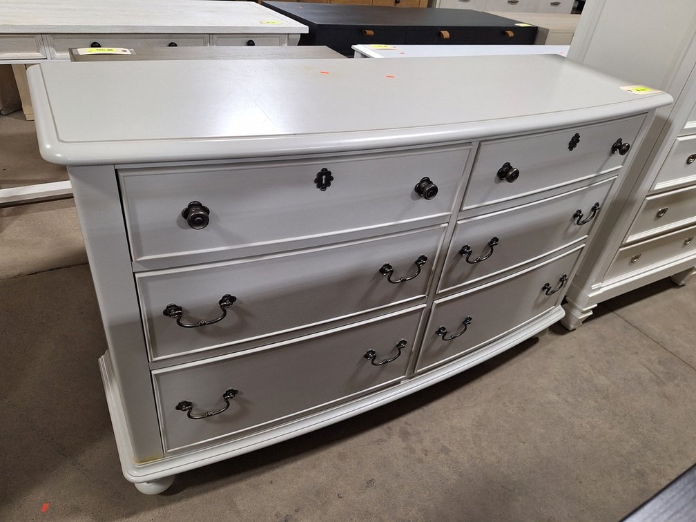 Legacy Classic 6 Drawer Dresser, 58"x16"x36"