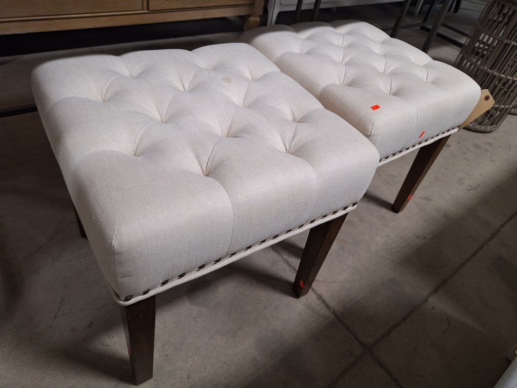 Fabric Ottoman