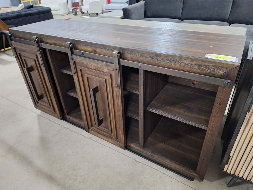 Riverside Furniture Wood TV Stand, 72"x20"x36"