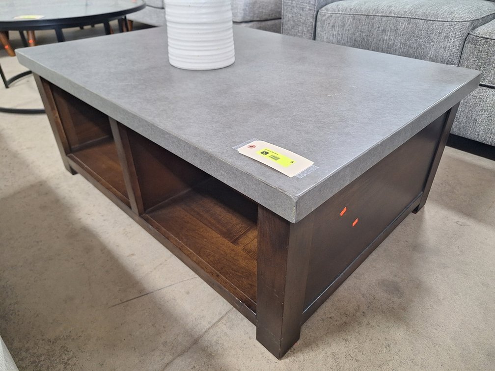 Ashley 4 Drawer Coffee Table, 46"x32"x18"