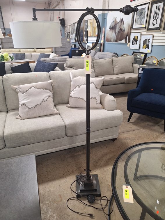 Metal Floor Lamp, 61"