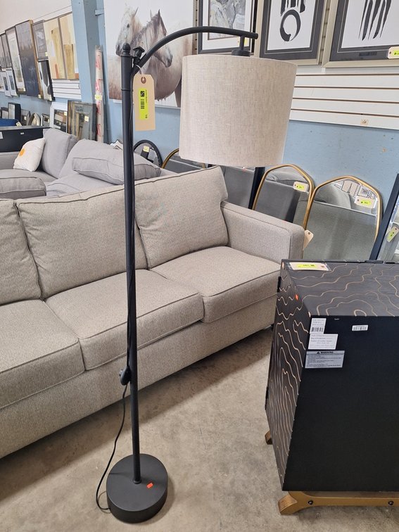 Metal Floor Lamp, 60"