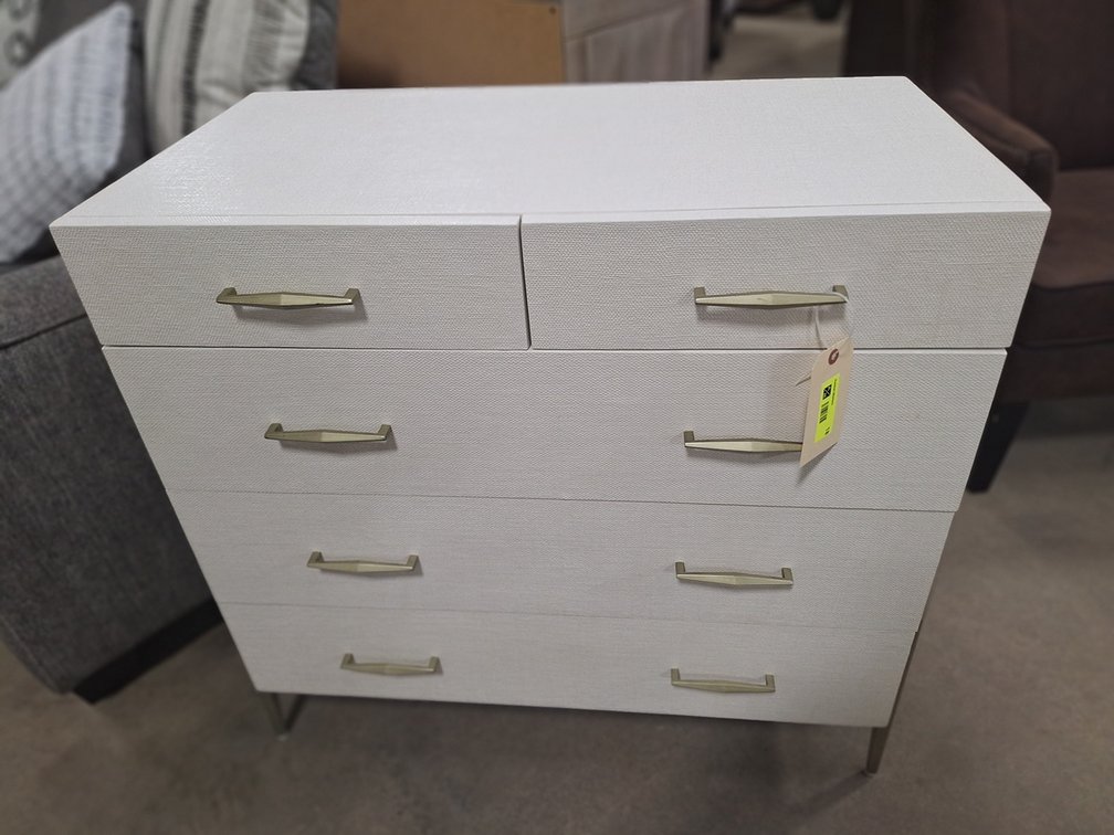 Interlude Home 5 Drawer Dresser, 34"x18"x34"