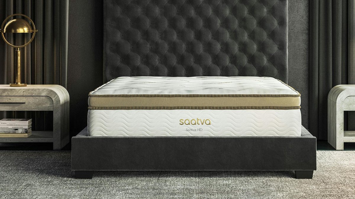Saatva Hd For Bigger Bodies Latex Hybrid King Mattress Online Retail: $3999