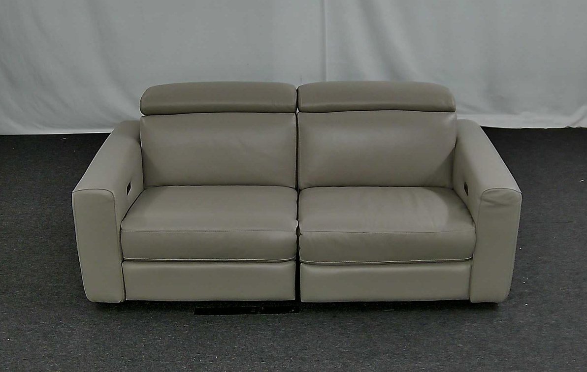 ITALIAN MADE Chateau d'Ax Gemma 2pc Power Reclining Loveseat, 77"