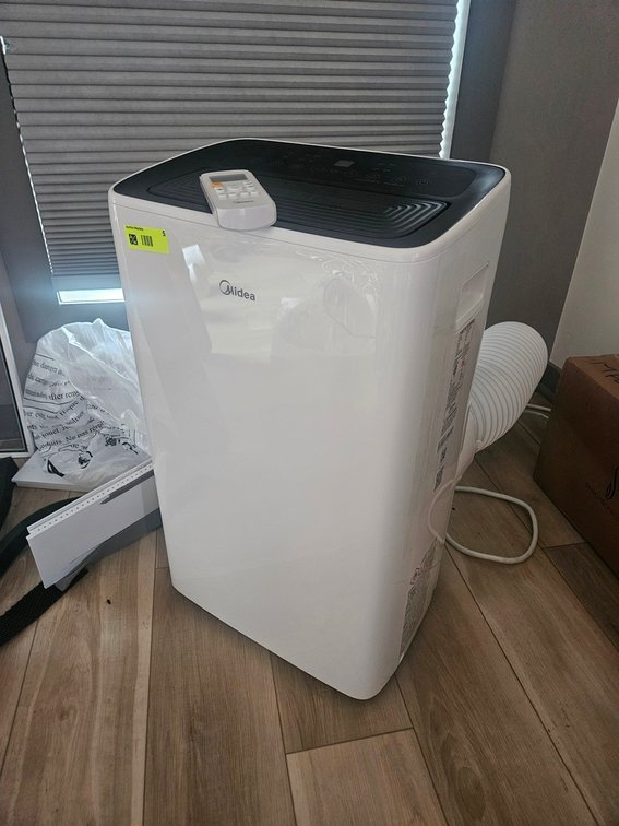 Midea Portable AC Unit, Model MPX0812CWRU, 12000 BTU/hr