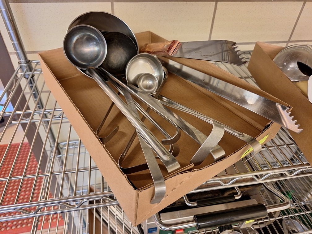 Assorted Ladles and Tongs