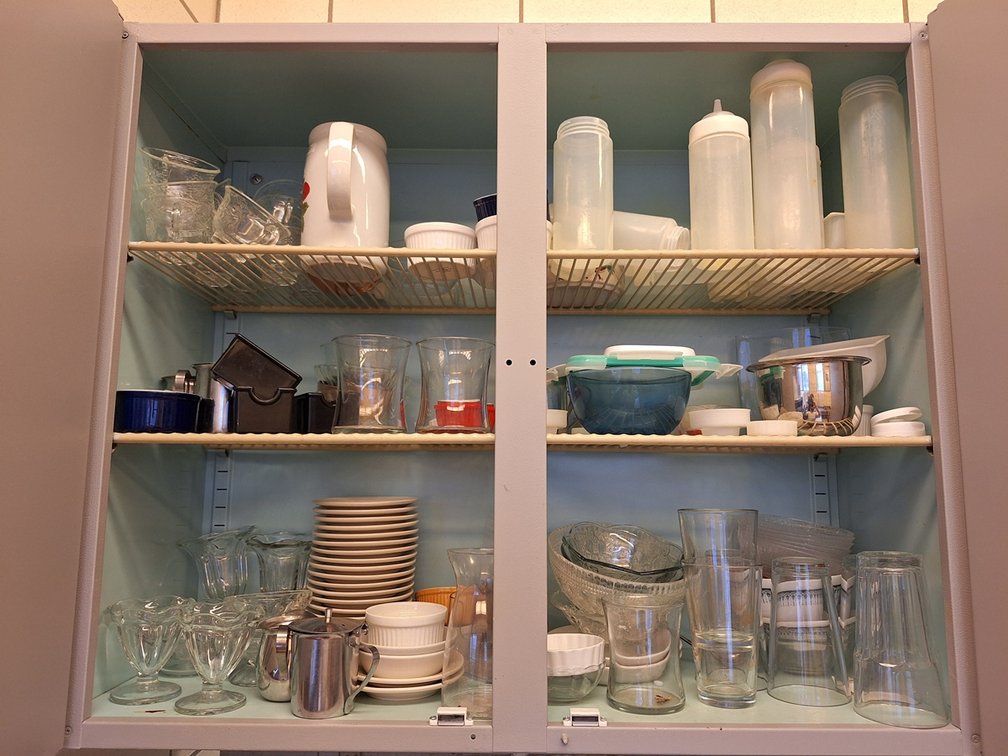Assorted Glasses, Squeeze Bottles and More