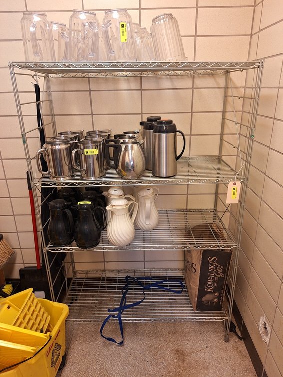 4-Tier Metro Wire Rack, 42"x18"x63"