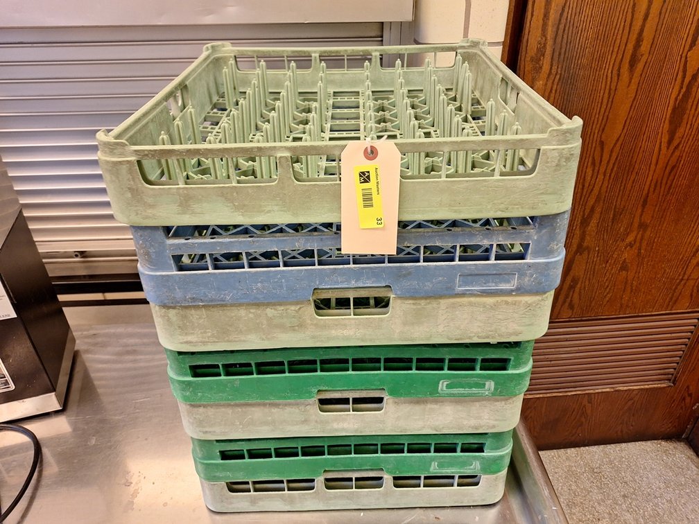 7 Poly Dish Racks