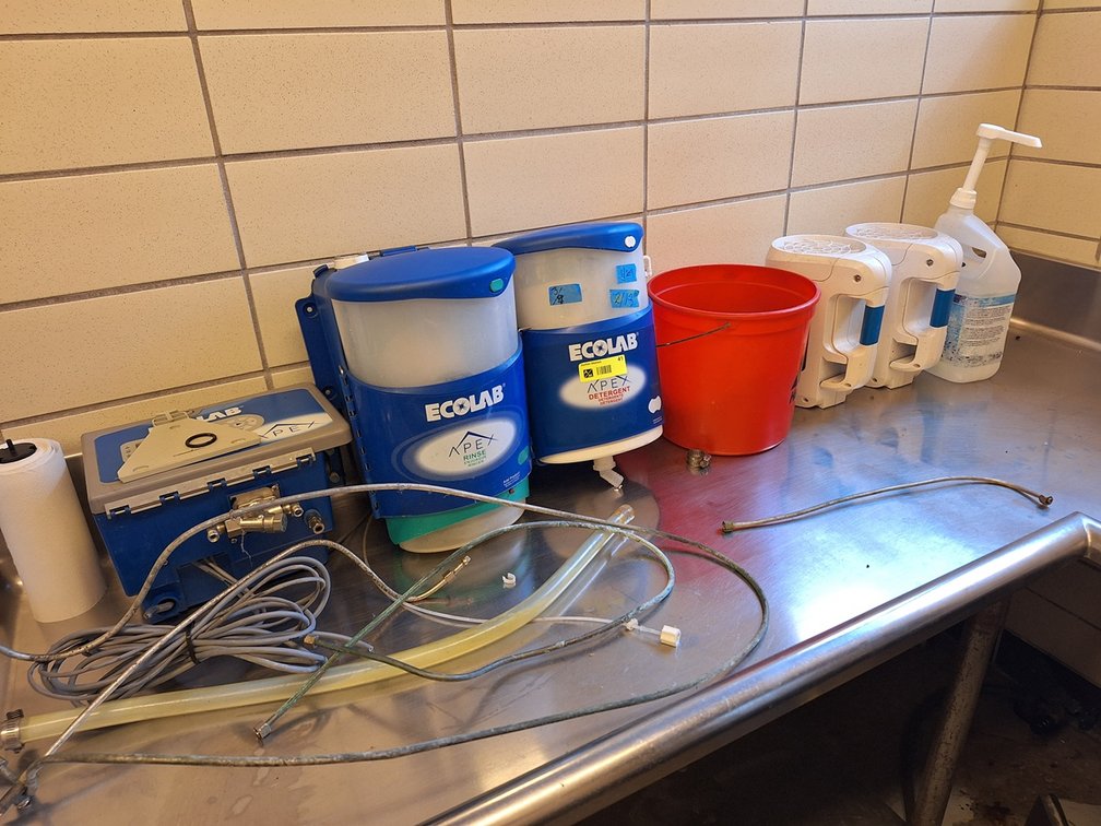 Ecolab Dish Detergent and Related