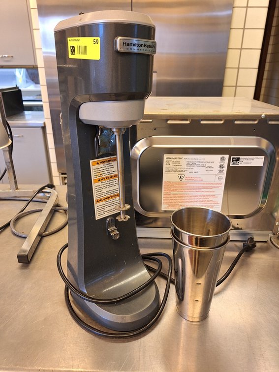 Hamilton Beach Commercial Malt Mixer with 2 SS Cups