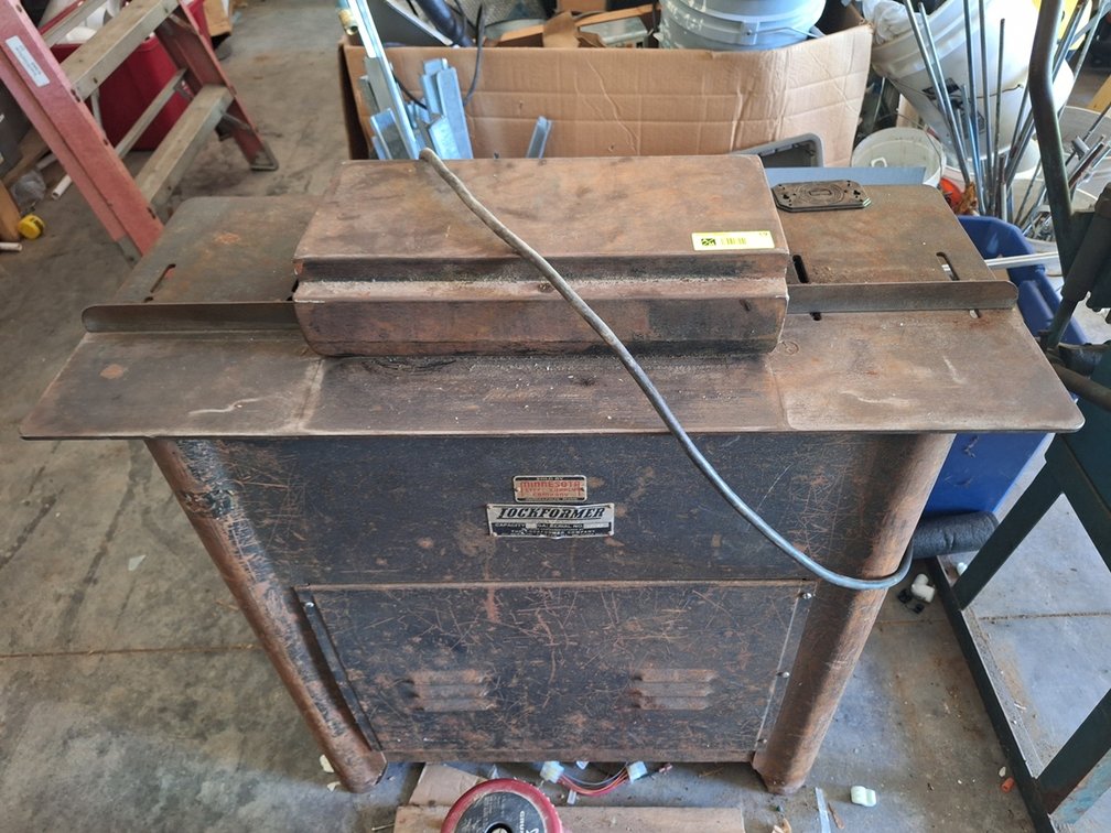 Lockformer Sheet Metal Machine, SN: 10155, 22 Gauge