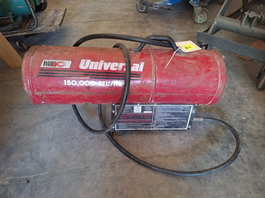 Universal 150,000 BTU Propane Bullet Heater
