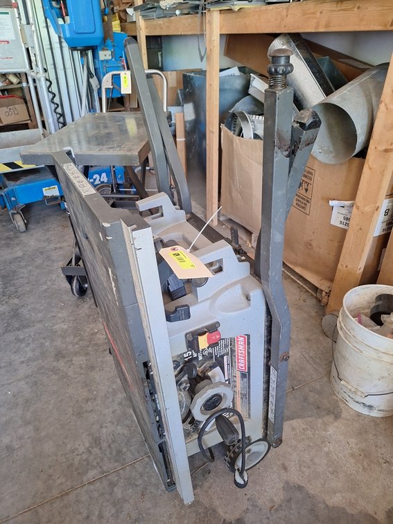 Craftsman 10" Table Saw with Folding Stand