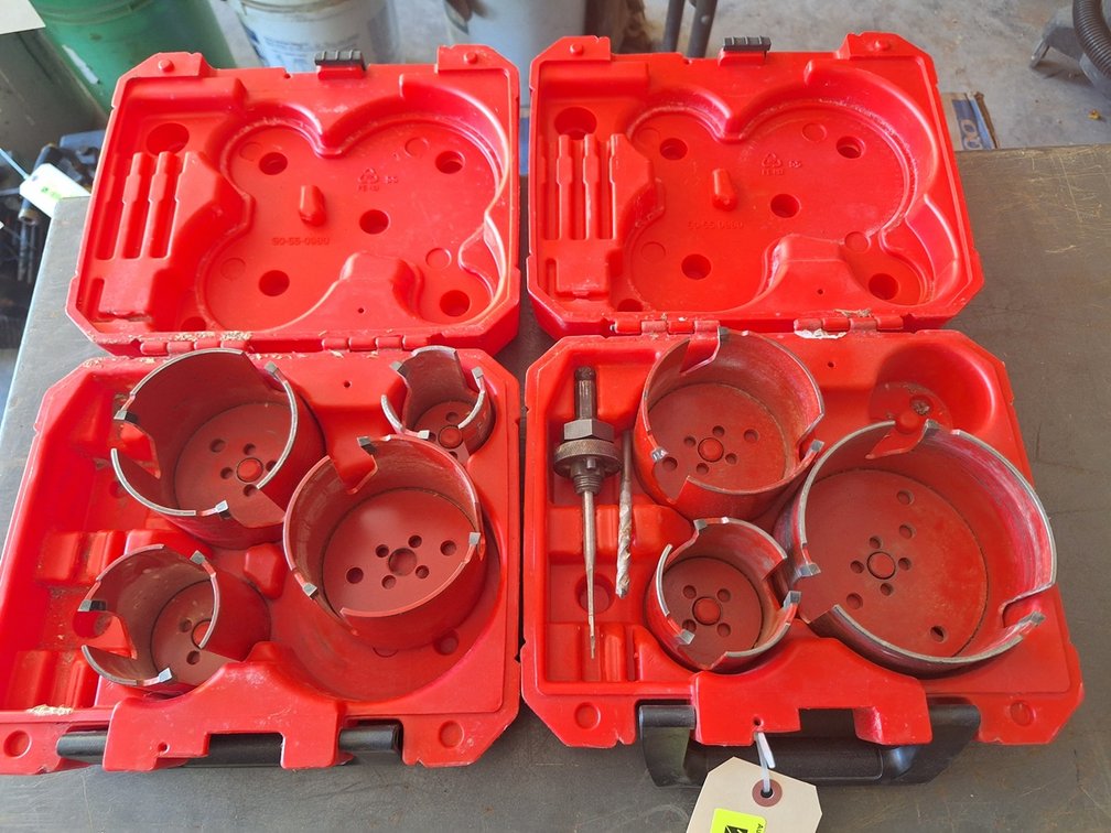 2 Milwaukee Hole Saw Kits