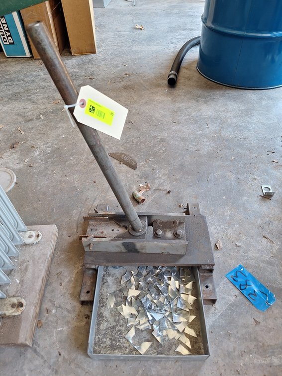 Sheet Metal Cutting Tool with Material