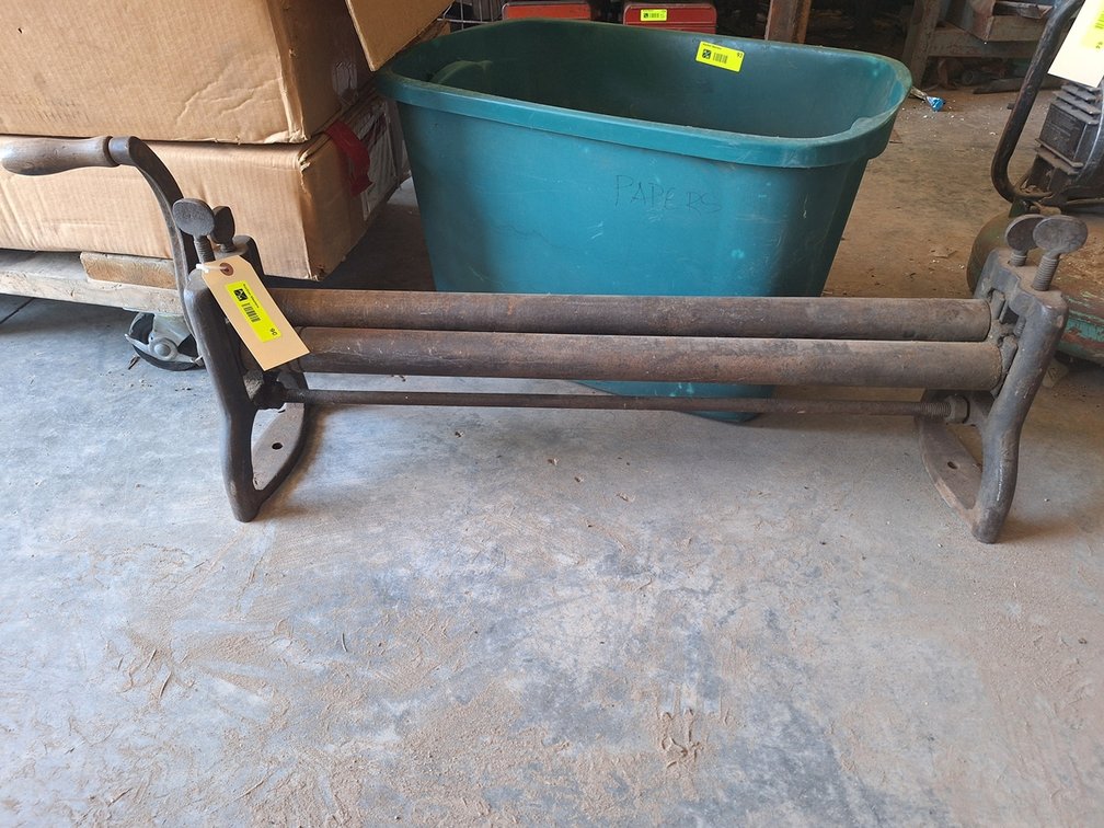 Metal Bender/Roller, 30"