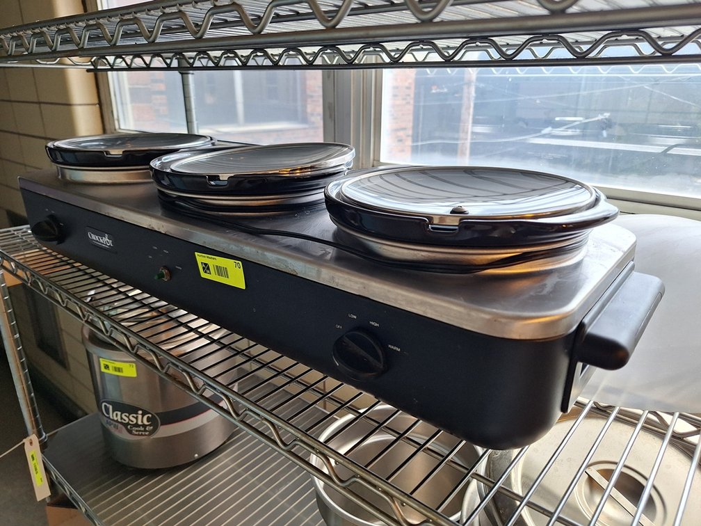 Crockpot 3-Burner Serving Station