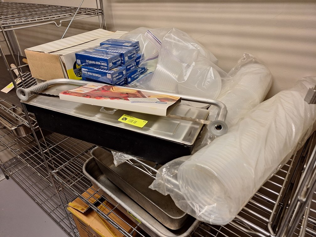 Poly Condiment Tray, Cake Leveler and More